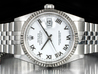 Rolex Datejust 36 Jubilee Quadrante Bianco Romani 16234